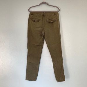 3/$15 sage green linen pants